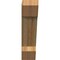 Ekena Millwork Traditional Slat Rough Sawn Bracket, Western Red Cedar, 6"W x 24"D x 24"H BKT06X24X24TRA06RWR - alternate 2